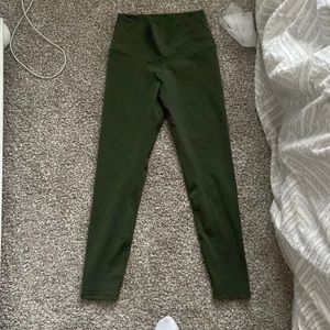 colorful koala olive green leggings